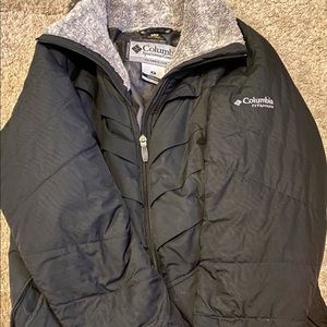 Columbia Titanium black winter jacket.